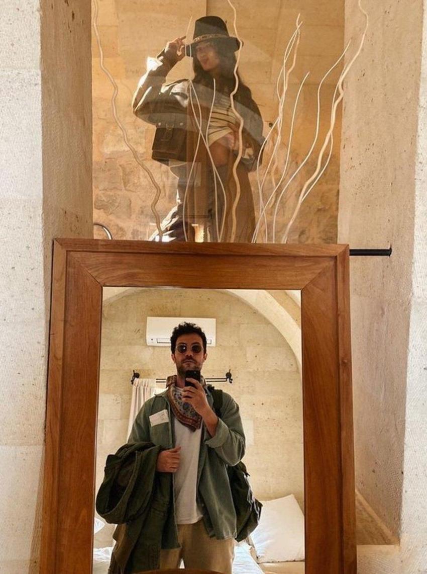 Ecem Çırpan ile Lider Şahin'in romantik Kapadokya tatili!