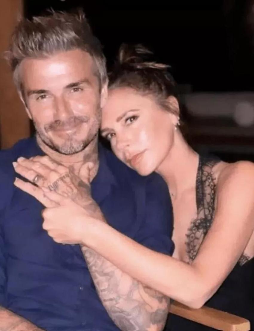 Victoria Beckham'dan eşi David Beckham'a ilginç kutlama!