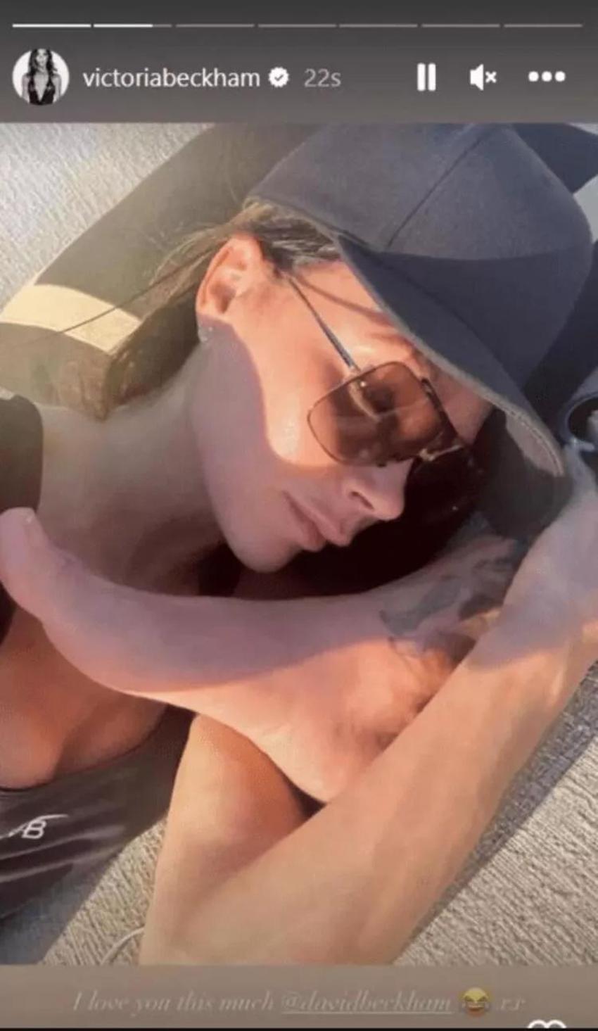 Victoria Beckham'dan eşi David Beckham'a ilginç kutlama!