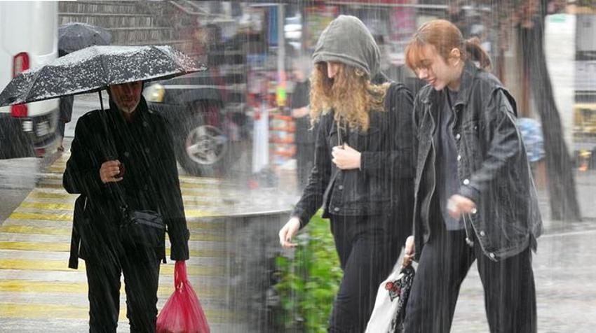 Sıcaklıklar 5 derece düştü, şiddetli yağış geliyor! Meteoroloji son dakika il il duyurdu