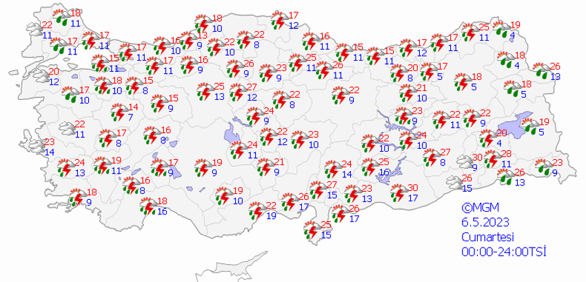 Meteoroloji il il son dakika uyardı! Fırtına ve kuvvetli yağmur başlıyor, saat verildi