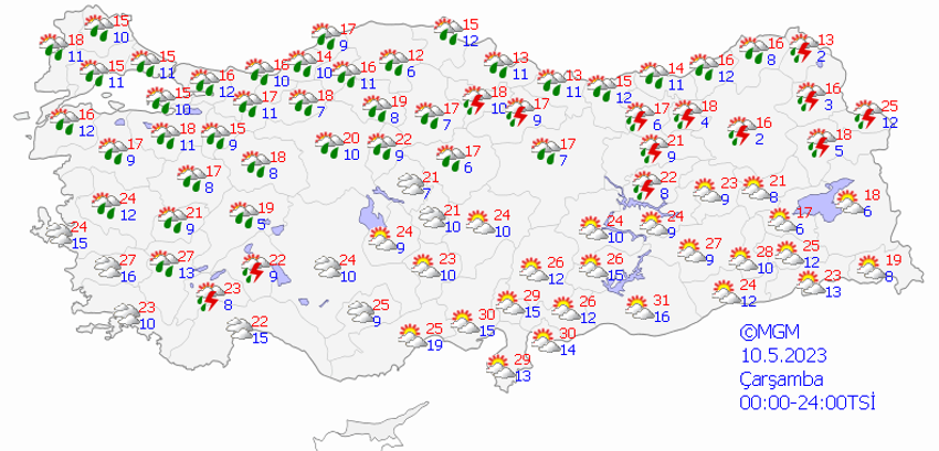Meteoroloji il il son dakika uyardı! Fırtına ve kuvvetli yağmur başlıyor, saat verildi
