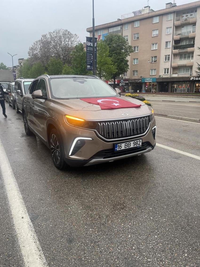 Togg polis arabası olarak ilk kez görüntülendi!