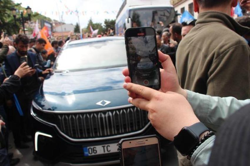 Türkiye’de bir ilk gerçekleşti! TOGG’u orada gören akın etti