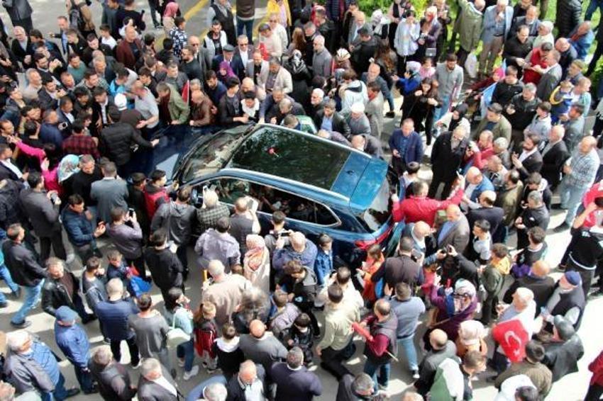 Türkiye’de bir ilk gerçekleşti! TOGG’u orada gören akın etti