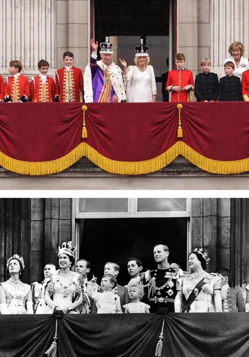 Kral 3. Charles'ın taç giyme törenine damga vuran görüntüler!