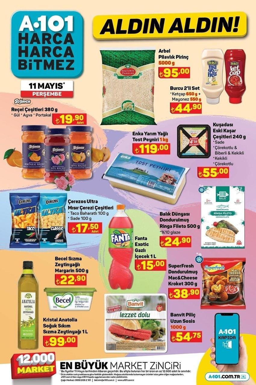 A101 11 Mayıs aktüel katalog 2023 yayınlandı! A101 termos 49 TL, airfryer fritöz 399 TL! Listede sürpriz var