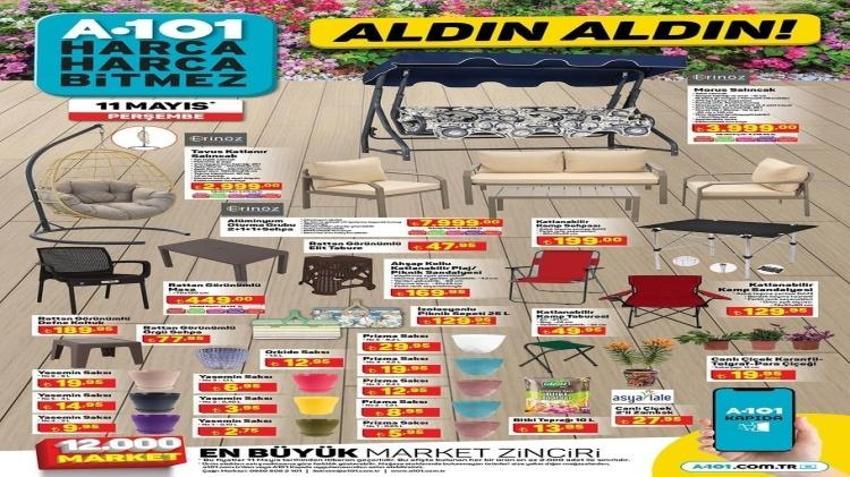 A101 11 Mayıs aktüel katalog 2023 yayınlandı! A101 termos 49 TL, airfryer fritöz 399 TL! Listede sürpriz var