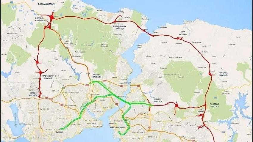 Büyük İstanbul Tüneli nereden geçecek? Boğaz'ın altına 3. tünel nerede yapılacak?