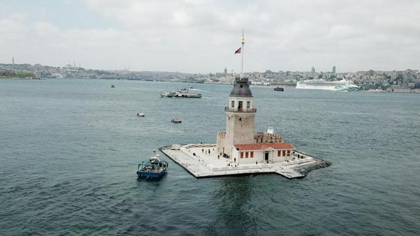 Kız Kulesi açılış için günler sayıyor! Böyle görüntülendi