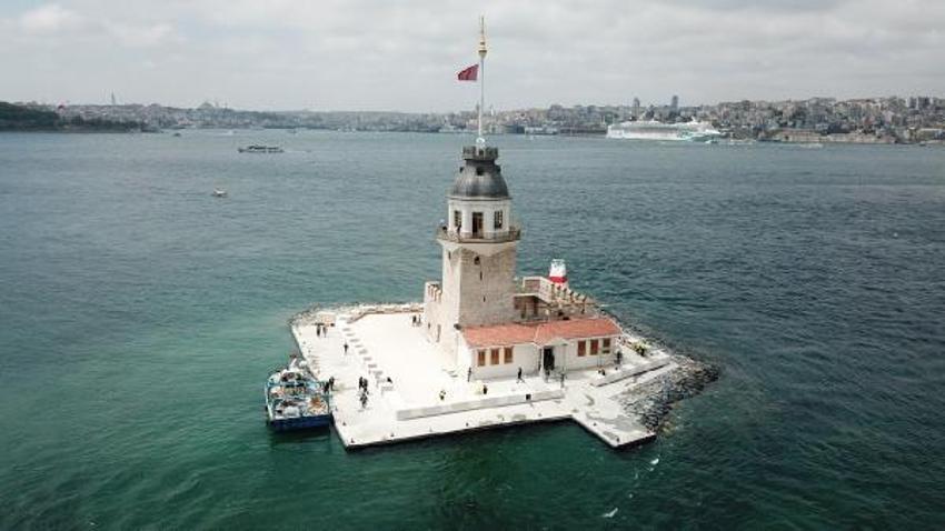 Kız Kulesi açılış için günler sayıyor! Böyle görüntülendi