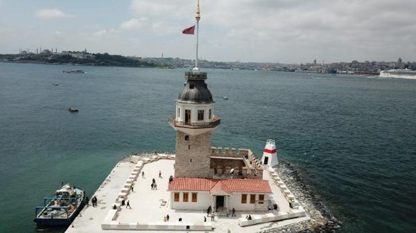 Kız Kulesi açılış için günler sayıyor! Böyle görüntülendi