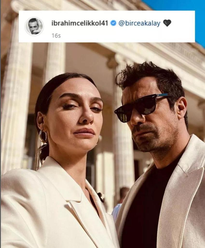 İbrahim Çelikkol aşka geldi! Sevgilisiyle paylaştı...