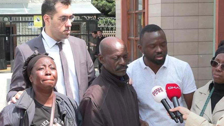 Gabonlu Dina'nın ailesi teşhis için Adli Tıp'a geldi! Anne Panga: Türk devletine güveniyorum, bu kesinlikle intihar değil