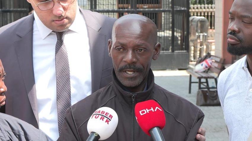 Gabonlu Dina'nın ailesi teşhis için Adli Tıp'a geldi! Anne Panga: Türk devletine güveniyorum, bu kesinlikle intihar değil