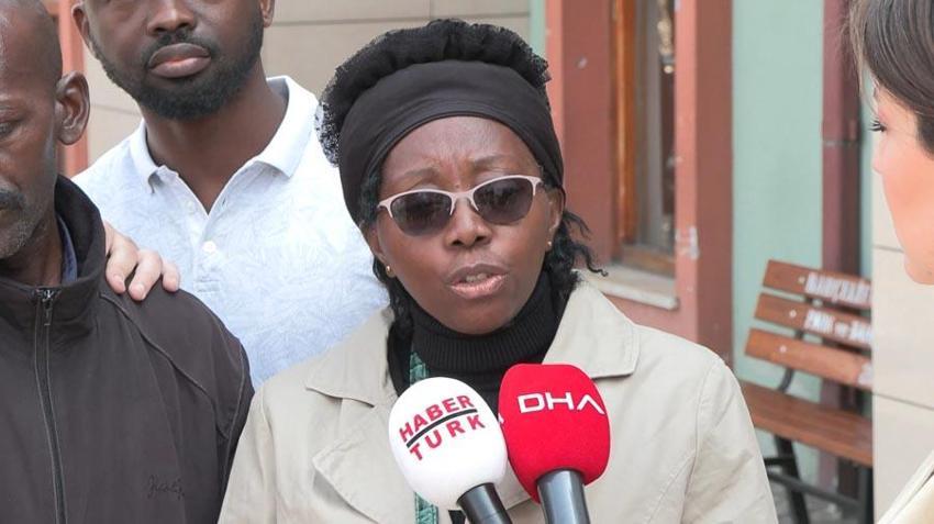 Gabonlu Dina'nın ailesi teşhis için Adli Tıp'a geldi! Anne Panga: Türk devletine güveniyorum, bu kesinlikle intihar değil