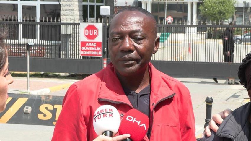 Gabonlu Dina'nın ailesi teşhis için Adli Tıp'a geldi! Anne Panga: Türk devletine güveniyorum, bu kesinlikle intihar değil