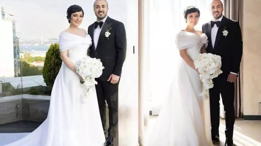 Ezgi Mola nikah sonrası paylaştı! Gelinliğine yorum yağdı