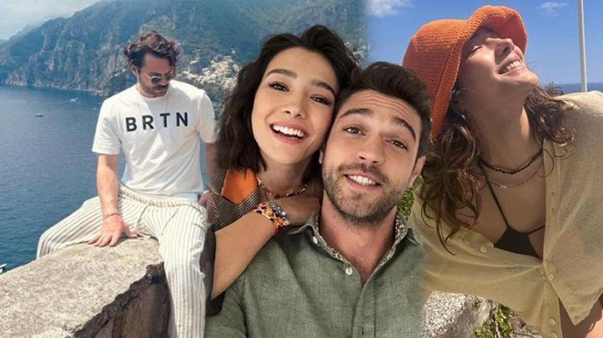 Arkadaşız demişlerdi! Aybüke Pusat ile Furkan Andıç birlikte tatile çıktı!