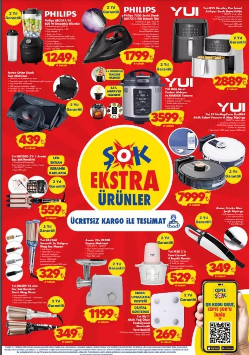 ŞOK 13-16 Mayıs aktüel katalog 2023 yayınlandı! Anneler Günü'ne özel kahve makinesi 259 TL tava seti 199 TL! Sürpriz liste var