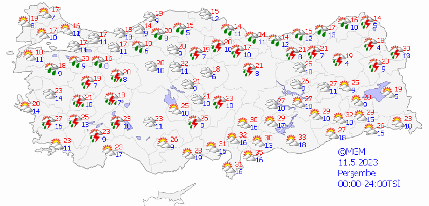 76 ilde dolu yağışı ve kuvvetli yağmur başlıyor! Havalar serin olacak, kritik 'mayıs' uyarısı