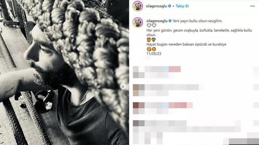 Sıla Gençoğlu'ndan romantik kutlama: Hayat bugün nereden baksan öpücük ve kurabiye