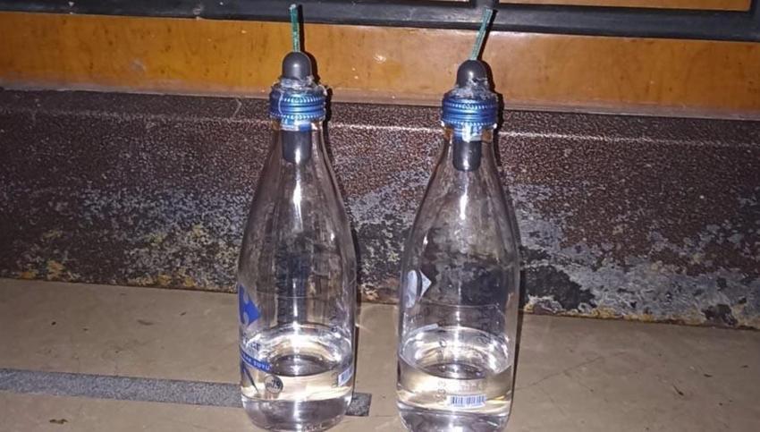Boşanmak isteyen eşine dehşeti yaşattı! Silahlı molotoflu tehdit...