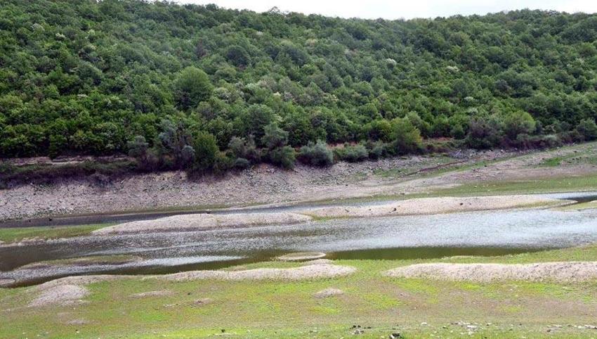 İstanbul'un suyunu karşılayan barajların doluluk oranı yüzde 49,42