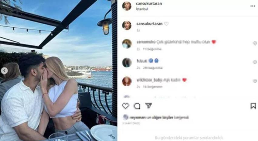 Reynmen'in sevgilisi Emire Cansu Kurtaran görüntü vermek istemedi