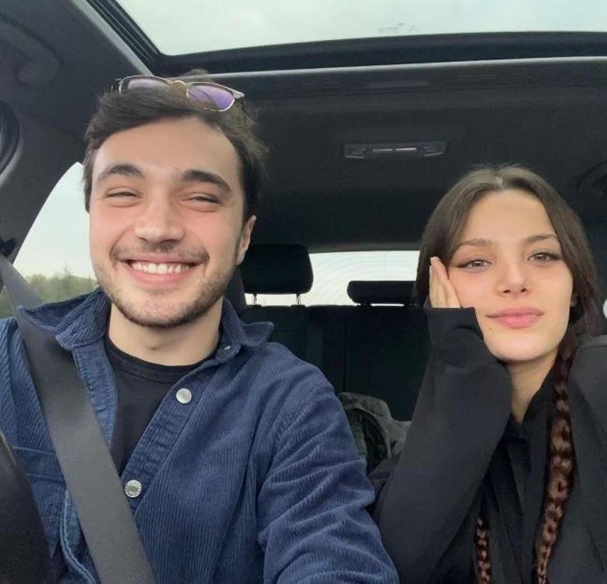 Sevgilisi Mert Yazıcıoğlu'na övgü dolu sözler! 'Beni bir an olsun yalnız bırakmıyor'