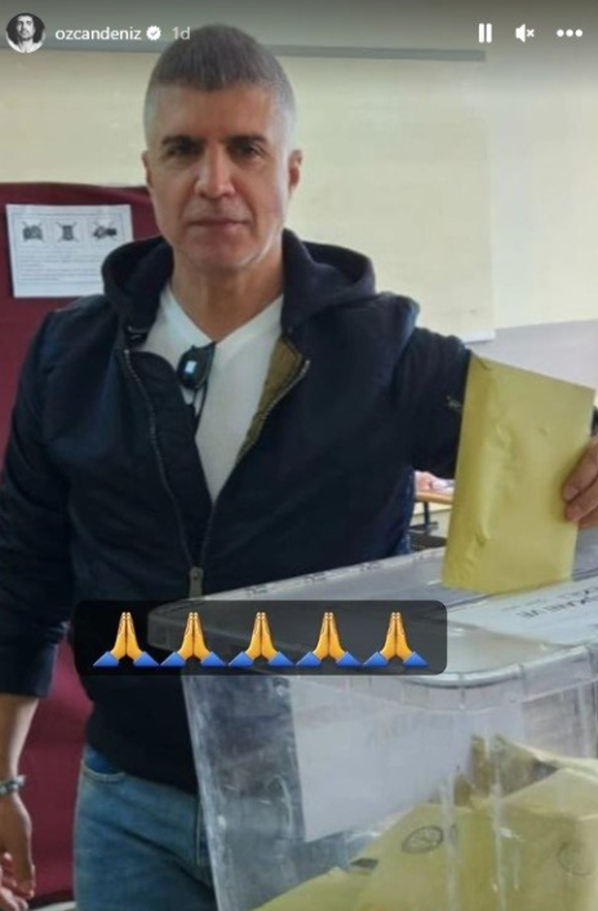 Ünlüler sandık başında!