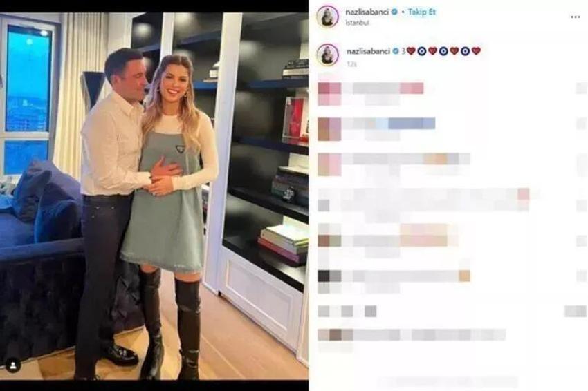 Nazlı Sabancı'nın ayakları dikkat çekti! 'Hande Erçel ile aynı'