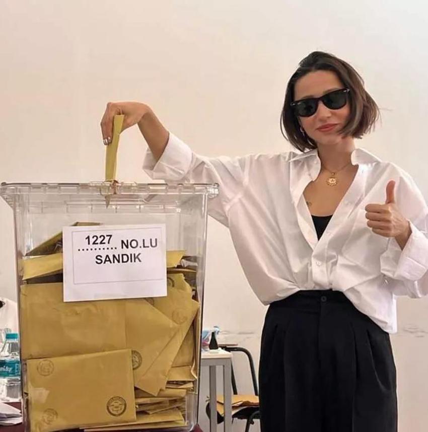 Ünlüler sandık başında!