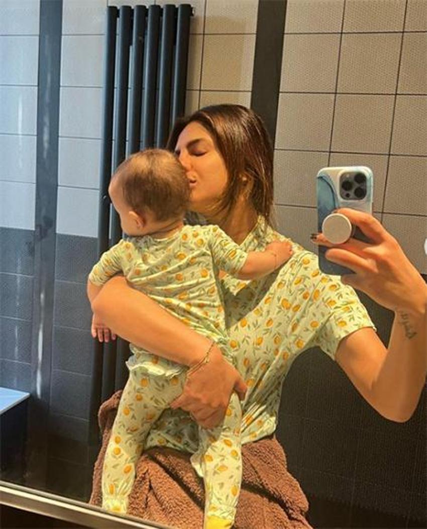 Priyanka Chopra'nın kızına giydirdiği bot çok konuşuldu! 'Tarzı benimkinden daha iyi'