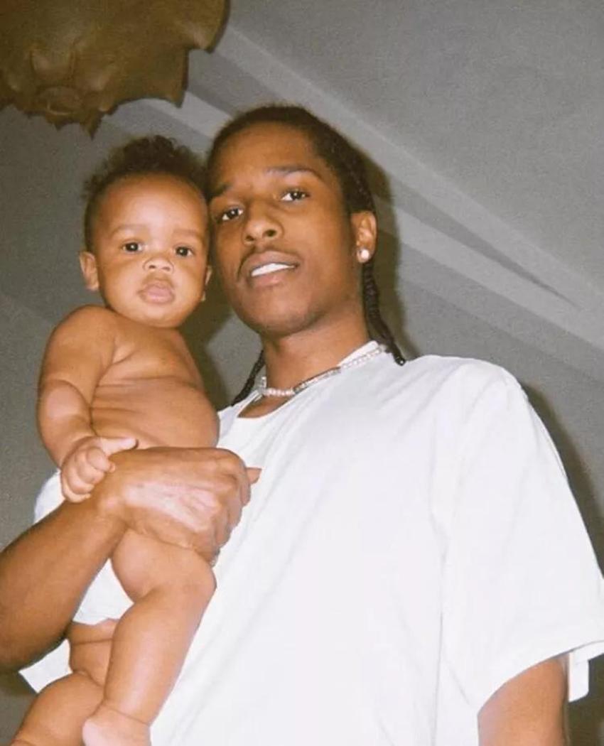 Rihanna ve rapçi ASAP Rocky'nin çifte kutlaması!