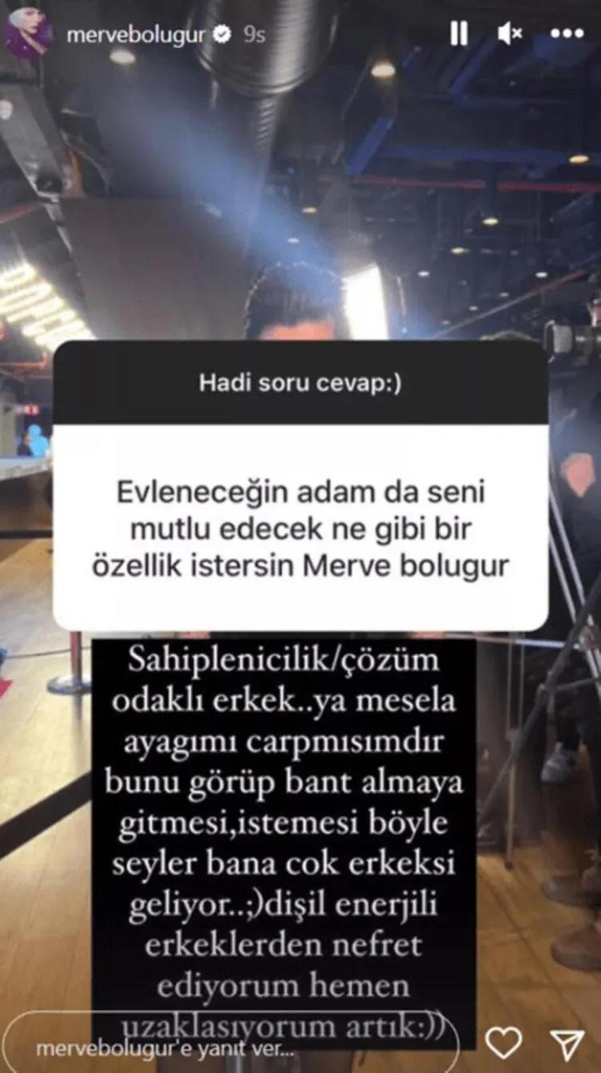 Merve Boluğur: Dişil enerjili erkeklerden nefret ediyorum