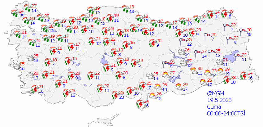 Meteoroloji'den son dakika saat uyarısı! Yağmur fena bastıracak, çok şiddetli geliyor