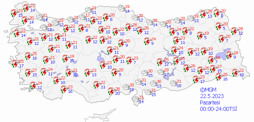 Kış geri döndü, sıcaklıklar 6 derece düştü! Meteoroloji son dakika fırtına ve yağmur uyarısı