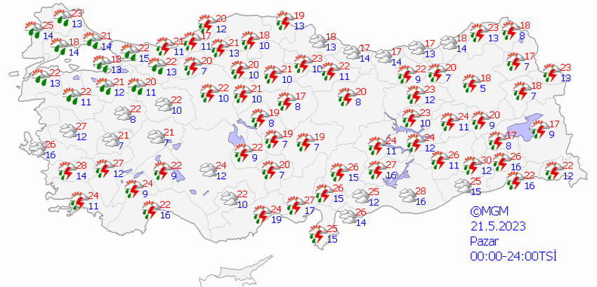 Kış geri döndü, sıcaklıklar 6 derece düştü! Meteoroloji son dakika fırtına ve yağmur uyarısı