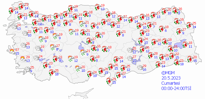 Kış geri döndü, sıcaklıklar 6 derece düştü! Meteoroloji son dakika fırtına ve yağmur uyarısı