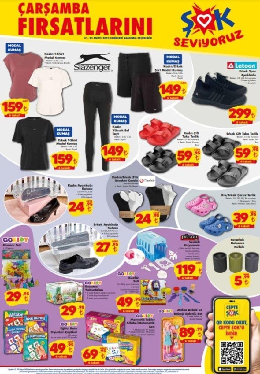 ŞOK 19-23 Mayıs aktüel katalog 2023 yayınlandı! Kablosuz saç maşası 199 TL, kırışık giderici buharlı 299 TL! Sürpriz liste...