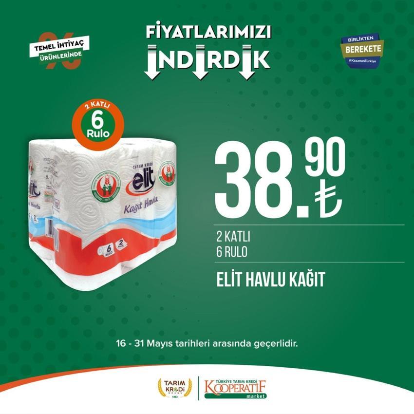 Tarım Market 28-31 Mayıs aktüel katalog 2023 yayınlandı! Tarım kredi ayçiçek yağı fiyatı düştükçe düştü! Sürpriz kampanya daha var!