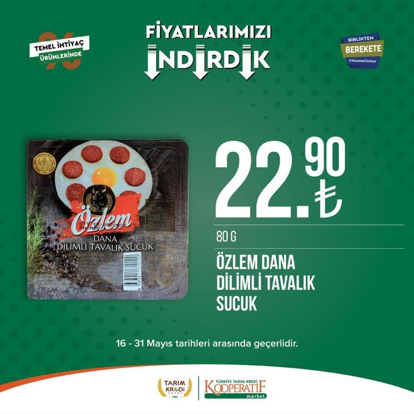 Tarım Market 28-31 Mayıs aktüel katalog 2023 yayınlandı! Tarım kredi ayçiçek yağı fiyatı düştükçe düştü! Sürpriz kampanya daha var!