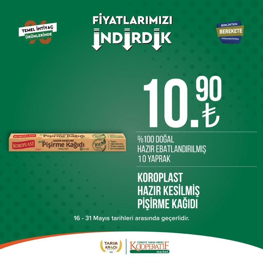 Tarım Market 28-31 Mayıs aktüel katalog 2023 yayınlandı! Tarım kredi ayçiçek yağı fiyatı düştükçe düştü! Sürpriz kampanya daha var!