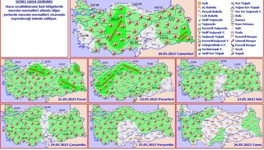 Meteoroloji'den son dakika dolu yağışı ve sel uyarısı! Saat verildi, turuncu alarm, işte il il hava durumu