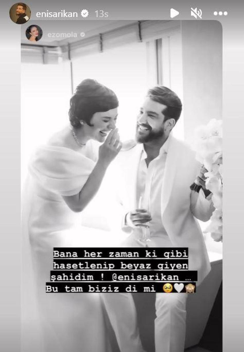 Enis Arıkan'dan yeni paylaşım: 'Bazı güzelliklerin önüne geçilmiyormuş'