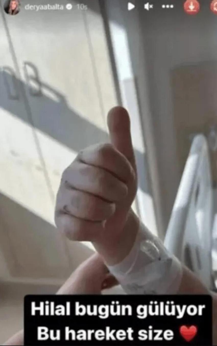Derya Balta'dan duygulandıran mesaj: Sırada el ele koşmak var