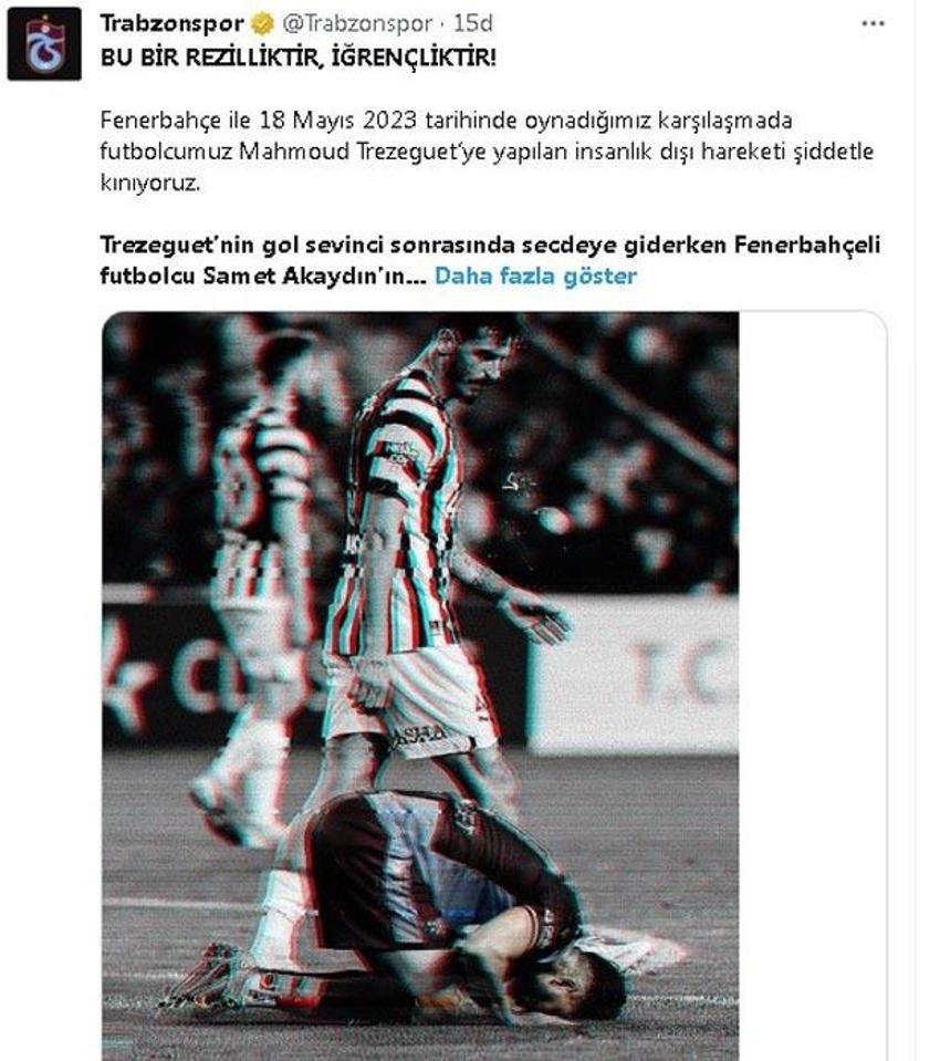 Fenerbahçe'den, Samet Akaydın'ın PFDK'ya sevk edilmesine tepki! 'Tarihi bir skandal'