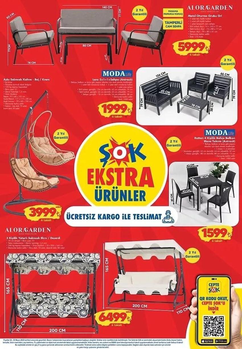 ŞOK 28-30 Mayıs aktüel katalog 2023 yayınlandı! Kollu sandalye 49 TL, ŞOK vantilatör fiyatı kaçmaz!