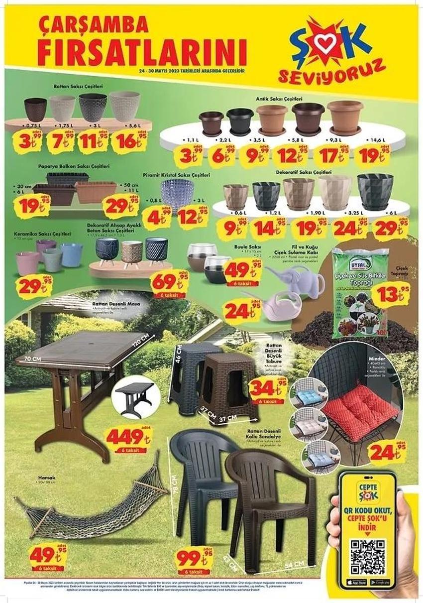 ŞOK 28-30 Mayıs aktüel katalog 2023 yayınlandı! Kollu sandalye 49 TL, ŞOK vantilatör fiyatı kaçmaz!